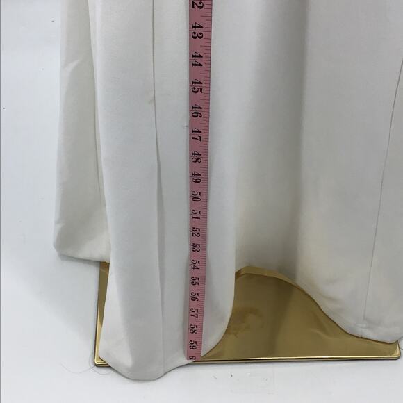 LULU'S SZ M Love Galore White Mermaid Maxi Bridal Wedding Formal Dress NEW B106 - Picture 4 of 10